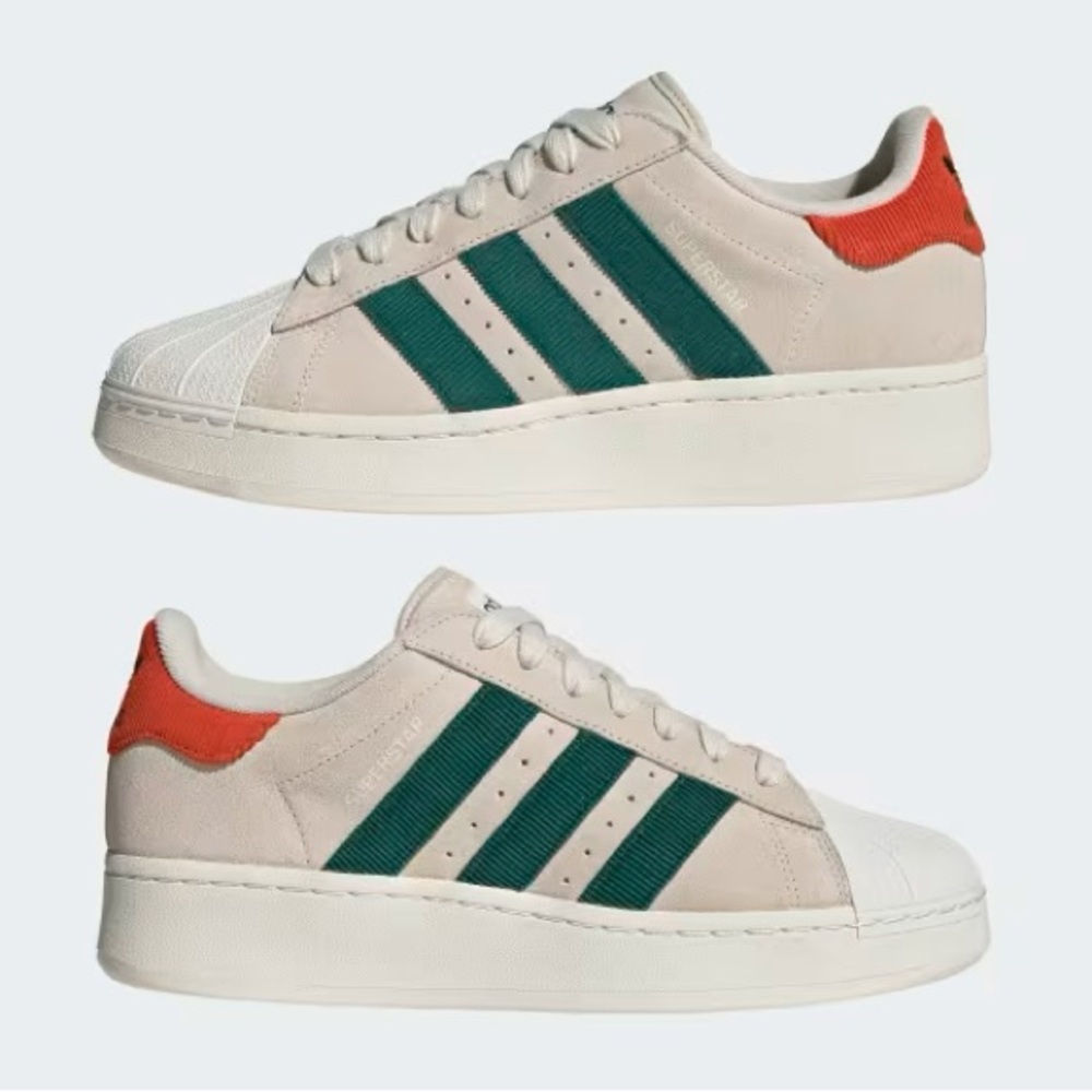 adidas Superstar XLG Aluminium Collegiate Green - ID8378 Size Men’s 8 Women’s 9
